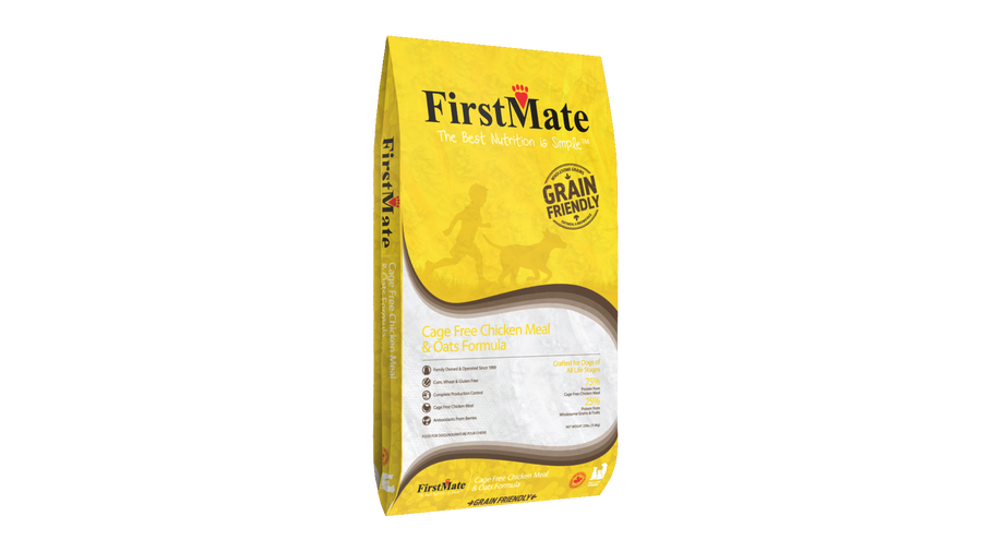 Nourriture FirstMate avec grains - POULET - Énergie canine Estrie