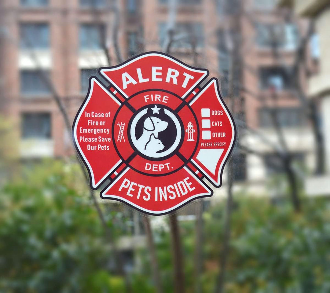 ALERTE STICKERS PETS INSIDE