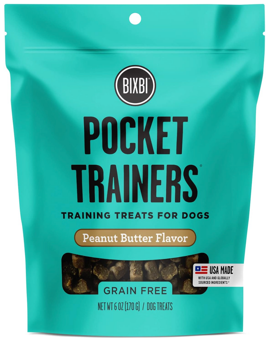 BIXBI Pocket Trainer Peanut Butter 6oz - Énergie canine Estrie