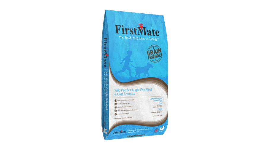 Nourriture FirstMate avec grains - POISSON - Énergie canine Estrie