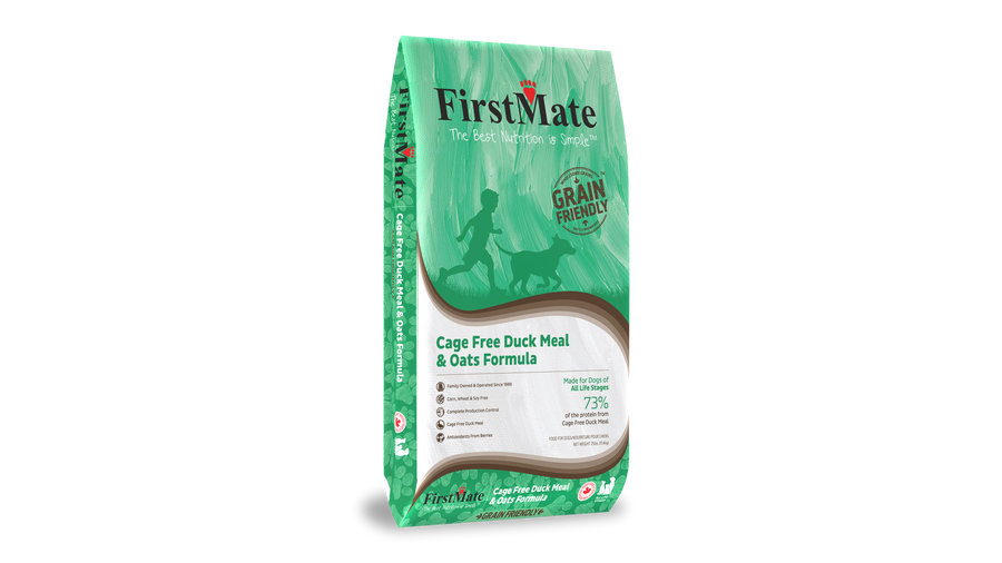 Nourriture FirstMate avec grains - CANARD - Énergie canine Estrie