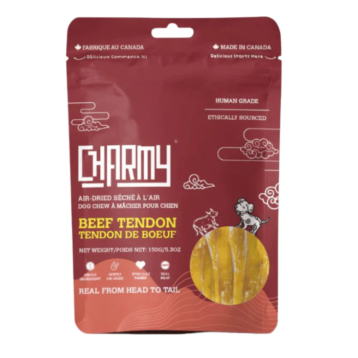CHARMY - Tendon de boeuf - Énergie canine Estrie
